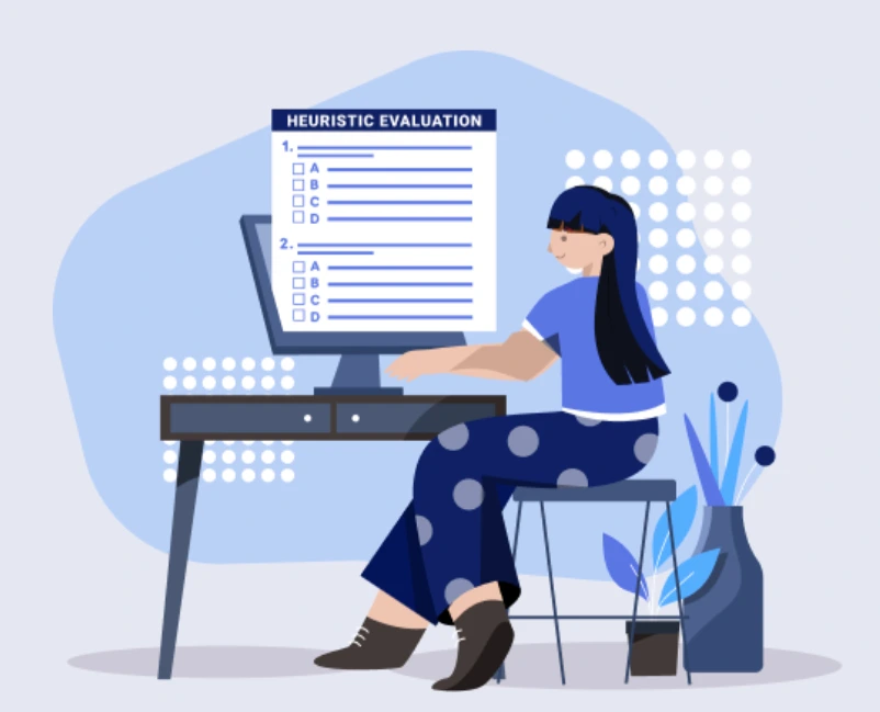 Heuristic evaluation illustration
