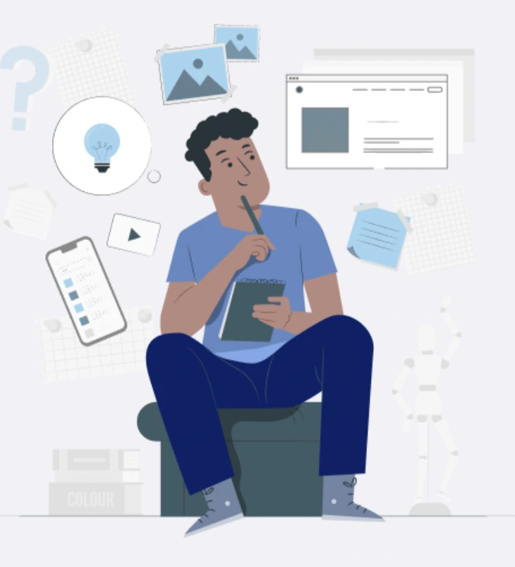 Reflection and next steps illustration