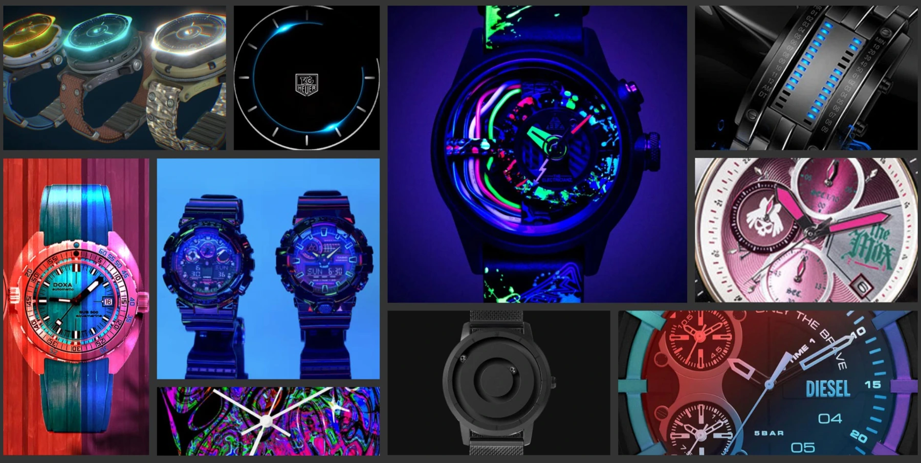 PHYSICAL CLOCK moodboard